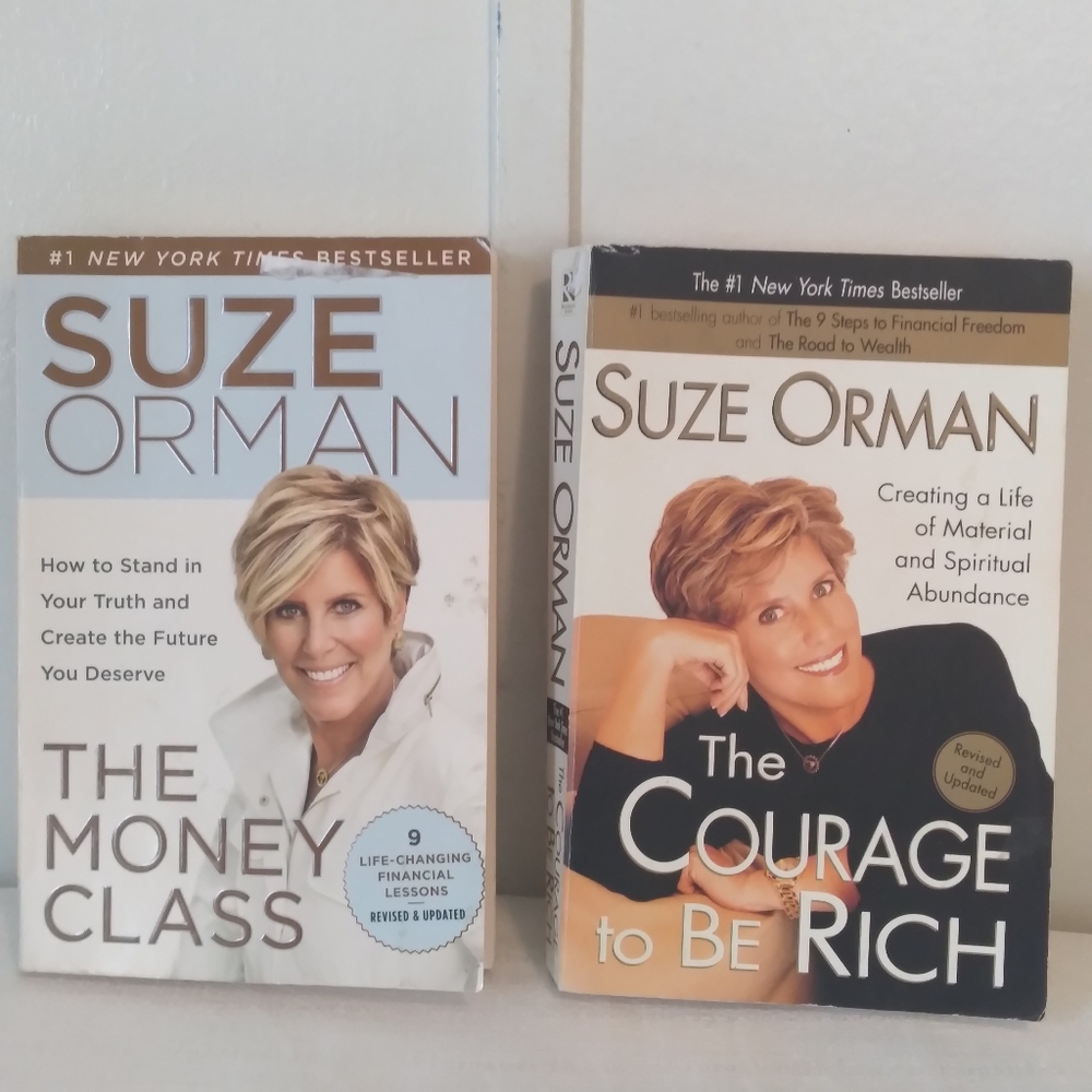 Suze Orman bundle of 2 soft books